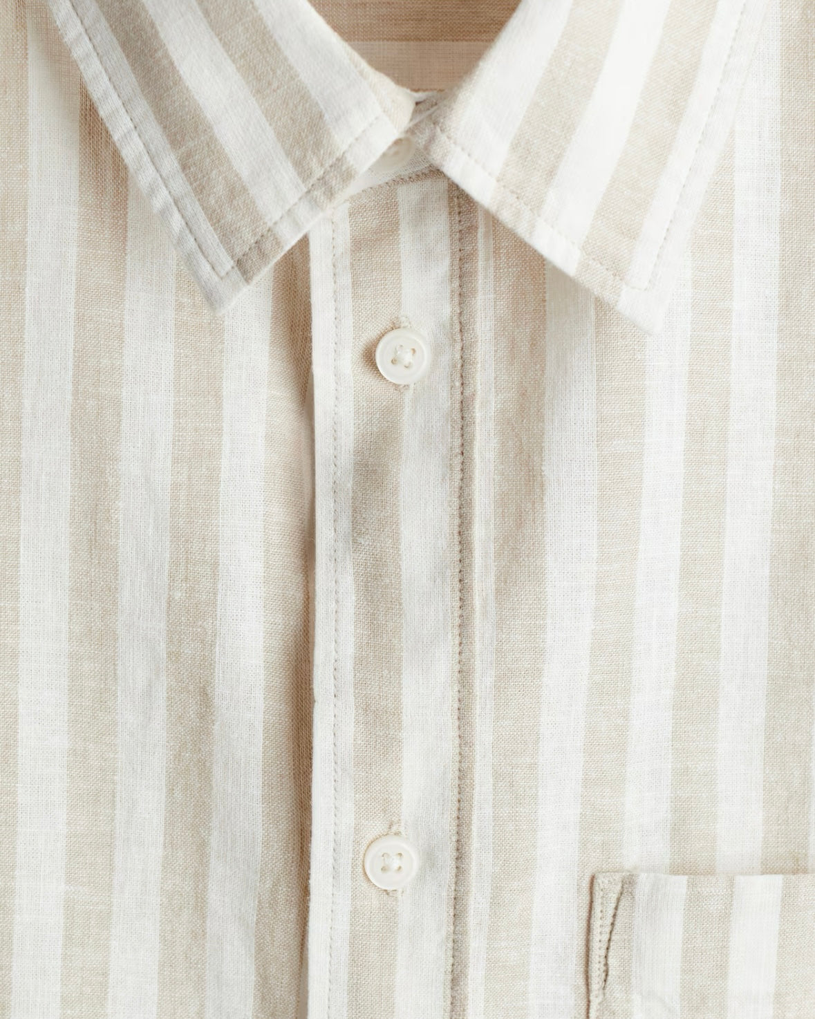 Old Money Linen Shirt - White