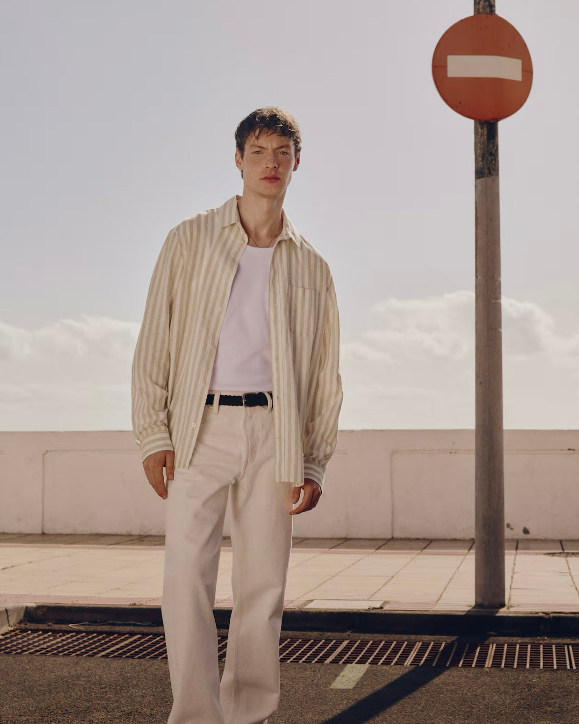 Old Money Linen Shirt - White