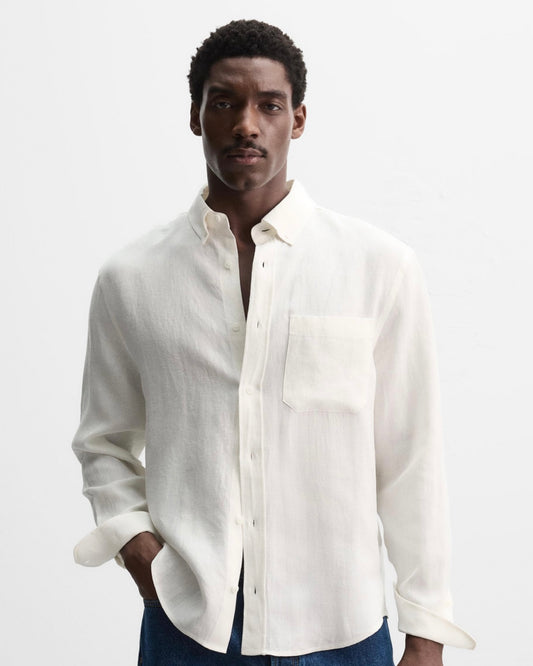 Premium Linen Shirt - White